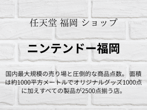ニンテンドー福岡の攻略法は？混雑状況や整理券何時から？