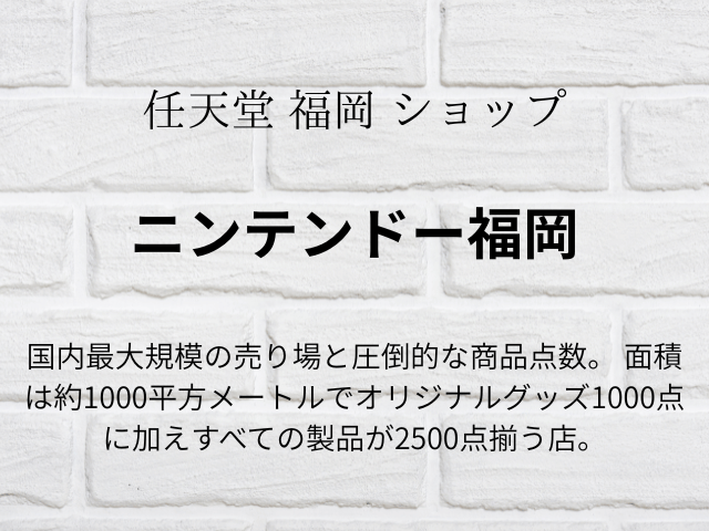 ニンテンドー福岡の攻略法は？混雑状況や整理券何時から？