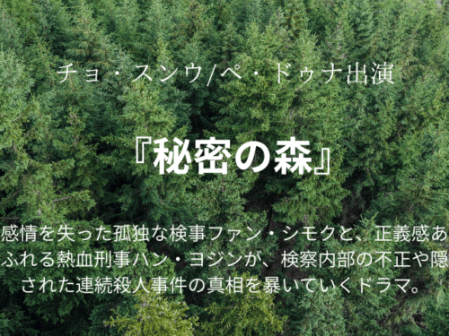 『秘密の森』ドラマ相関図やあらすじ最終回は？キャスト一覧の年齢画像も！